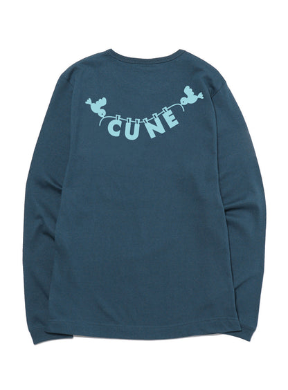 CUNE LS Tee クリームソーダ