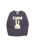 CUNE LS Tee 鳥とうさぎ