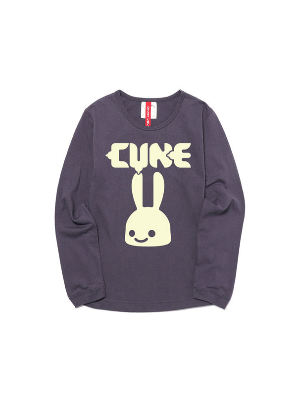 CUNE LS Tee 鳥とうさぎ