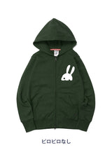 CUNE ZIP PARKA 鳥とうさぎ