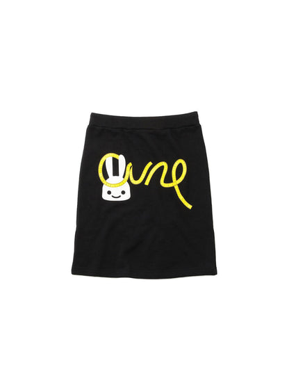 採寸スタッフ裏毛ポケットミニスカート