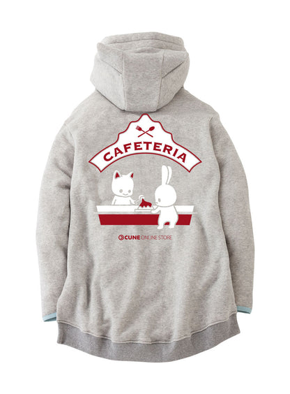 食堂スタッフ猫耳ビッグパーカー