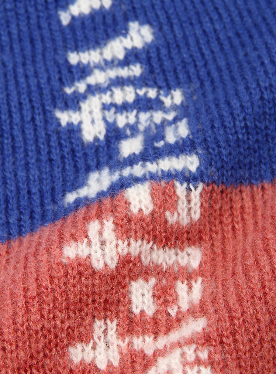 ウサギニットマフラー