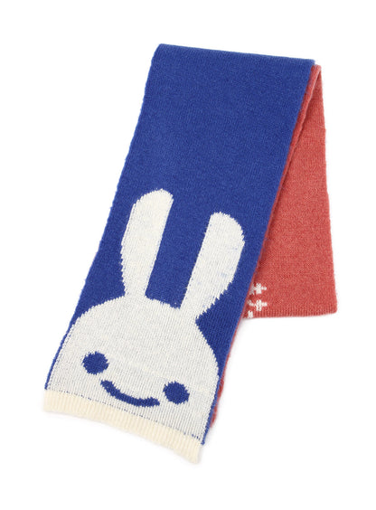 ウサギニットマフラー
