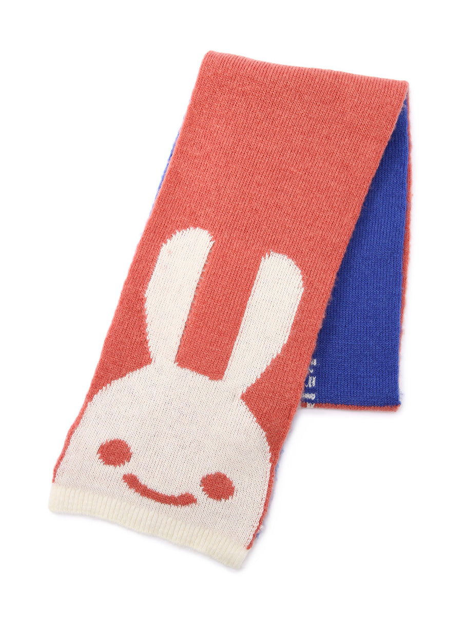 ウサギニットマフラー