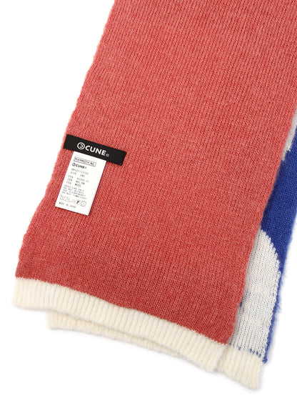 ウサギニットマフラー