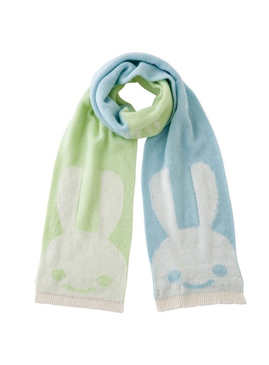 ウサギニットマフラー