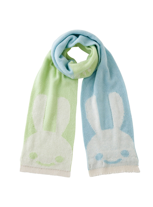 ウサギニットマフラー