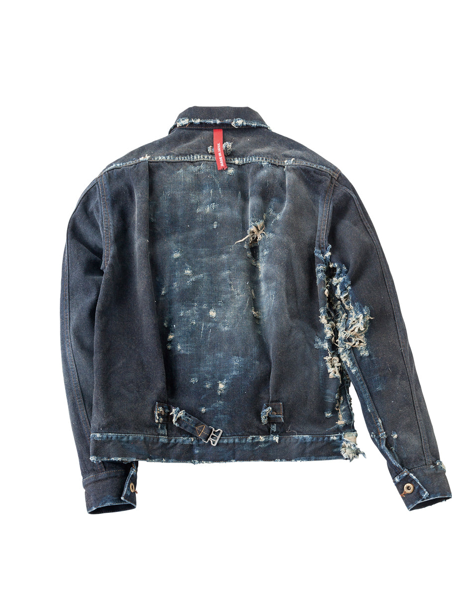 デニムジャケット -アスファルト 3000m