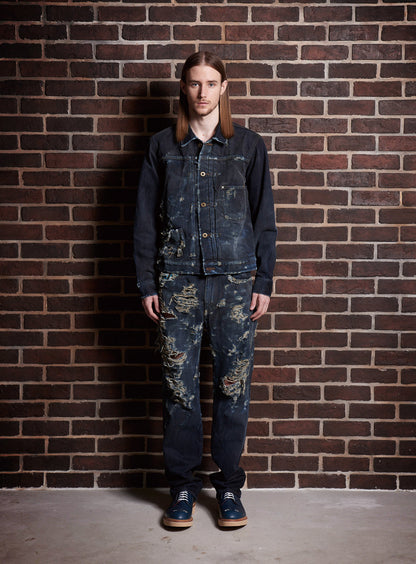 デニムジャケット -アスファルト 3000m