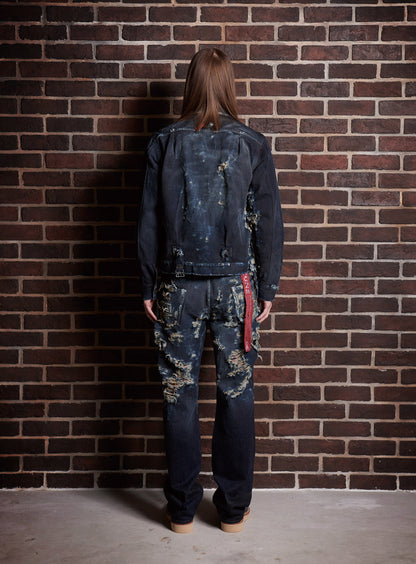 デニムジャケット -アスファルト 3000m