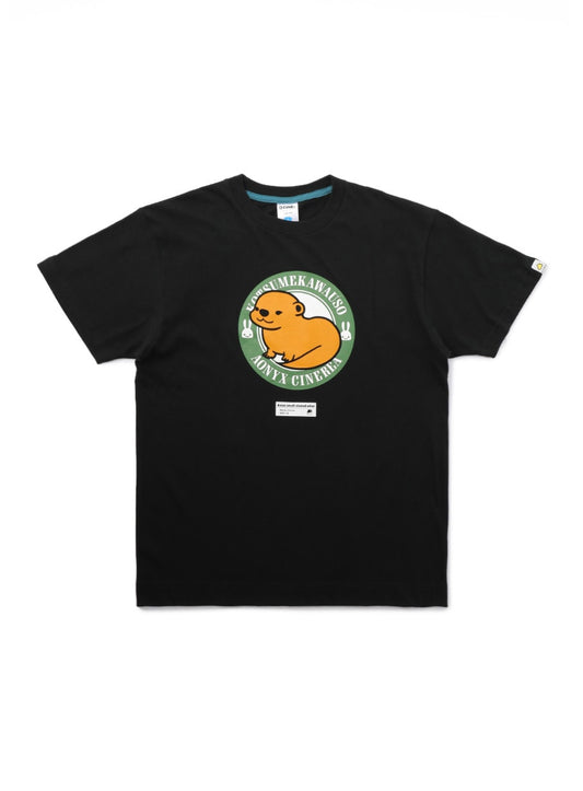 水族館のおみやげTシャツ コツメカワウソ
