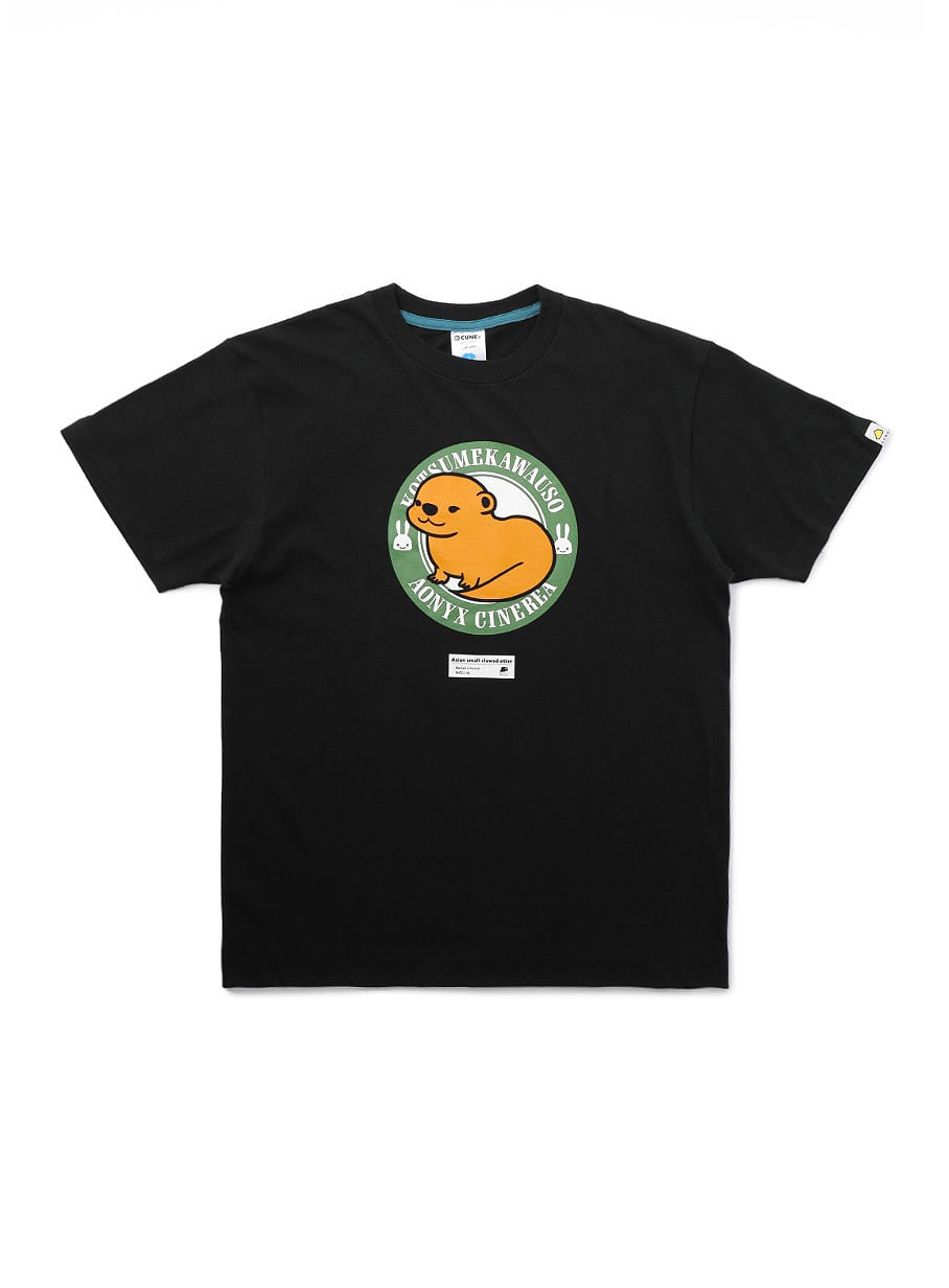 水族館のおみやげTシャツ コツメカワウソ