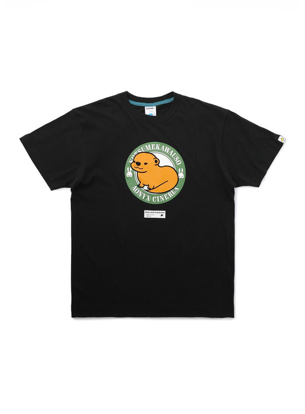 水族館のおみやげTシャツ コツメカワウソ