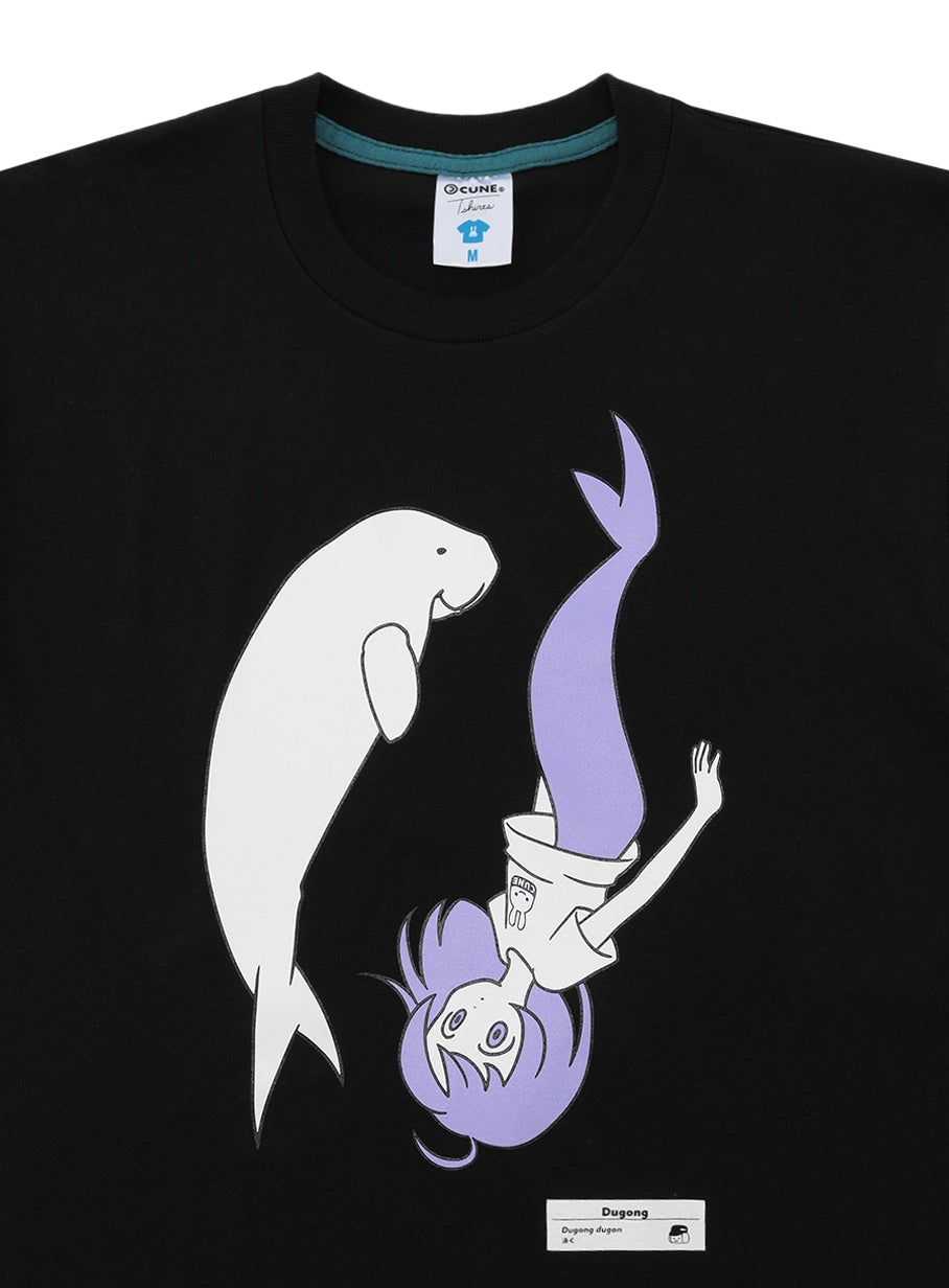 水族館のおみやげTシャツ ジュゴン
