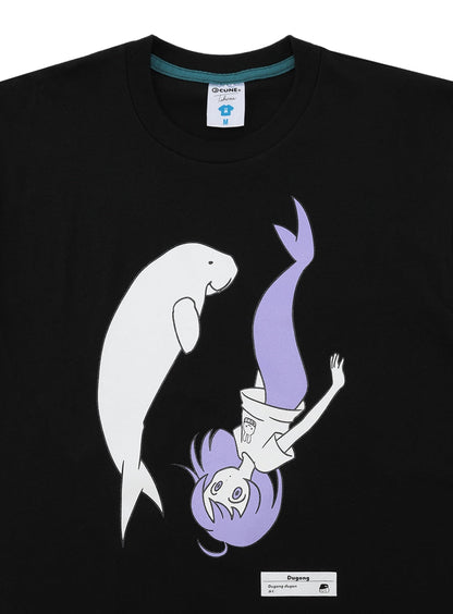 水族館のおみやげTシャツ ジュゴン