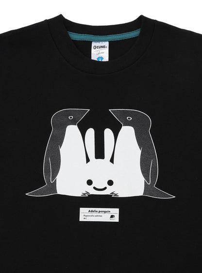 水族館のおみやげTシャツ アデリーペンギン