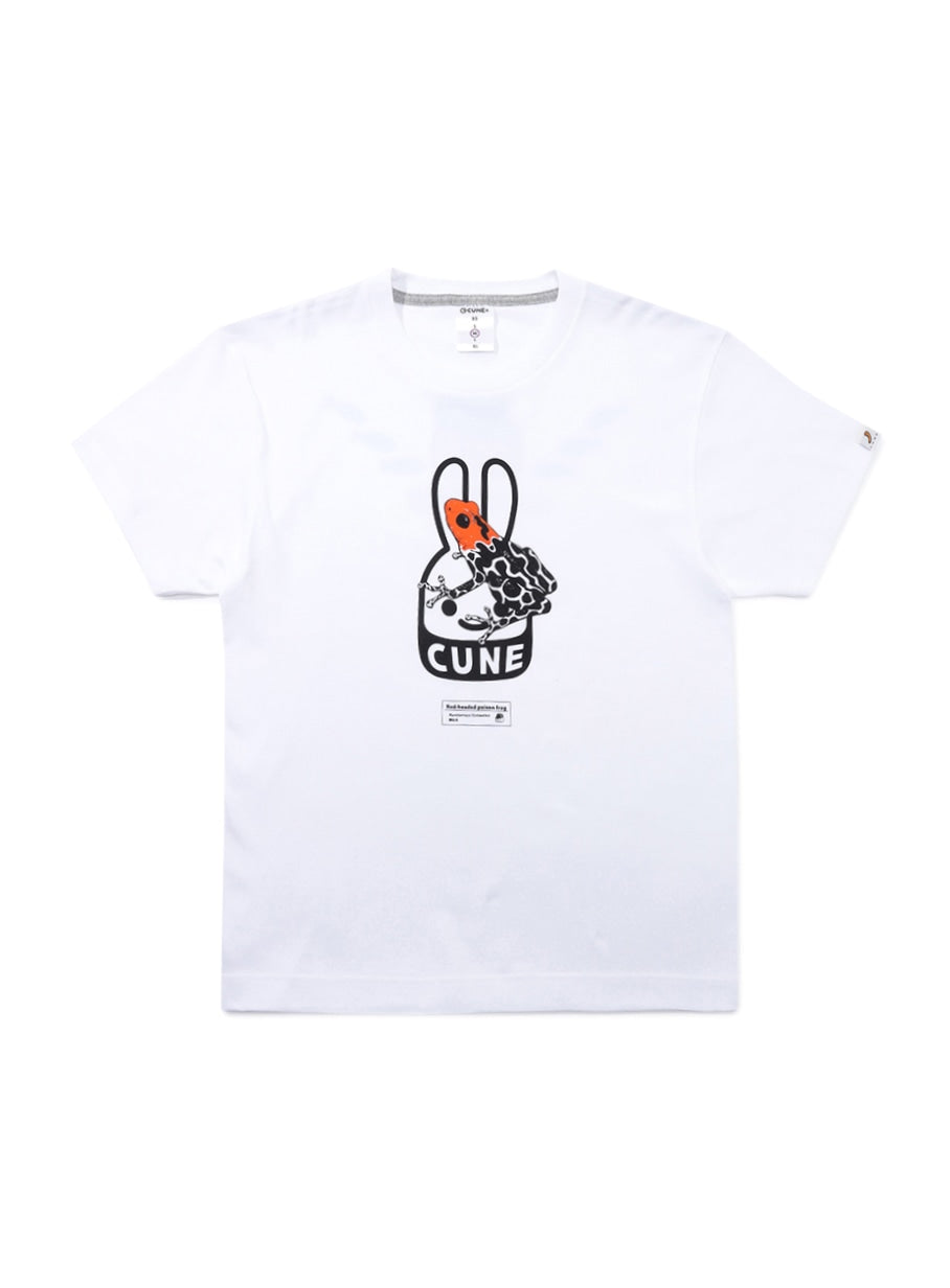 水族館のおみやげTシャツ ズアカヤドクガエル
