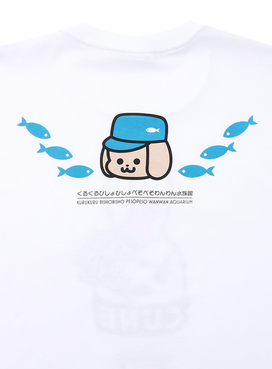 水族館のおみやげTシャツ ズアカヤドクガエル