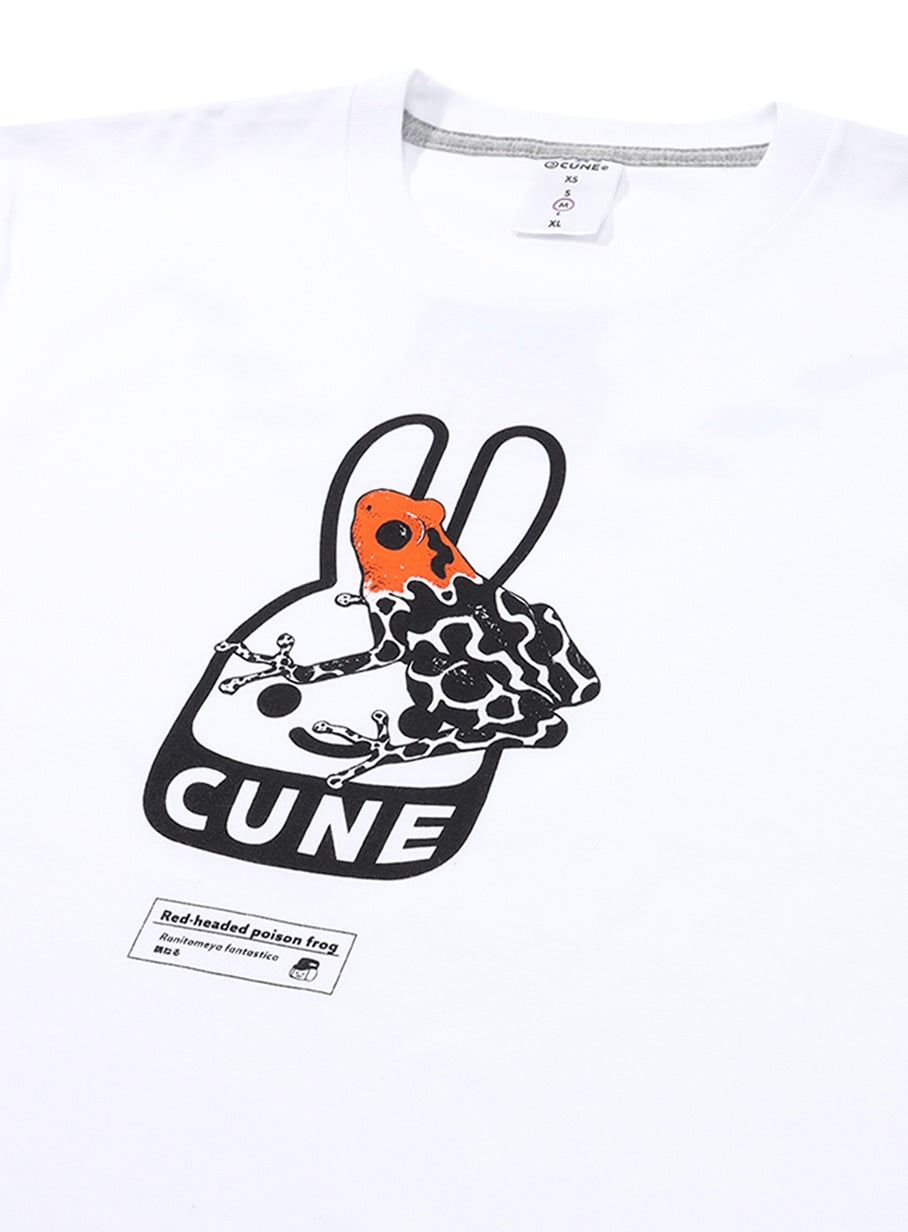 水族館のおみやげTシャツ ズアカヤドクガエル