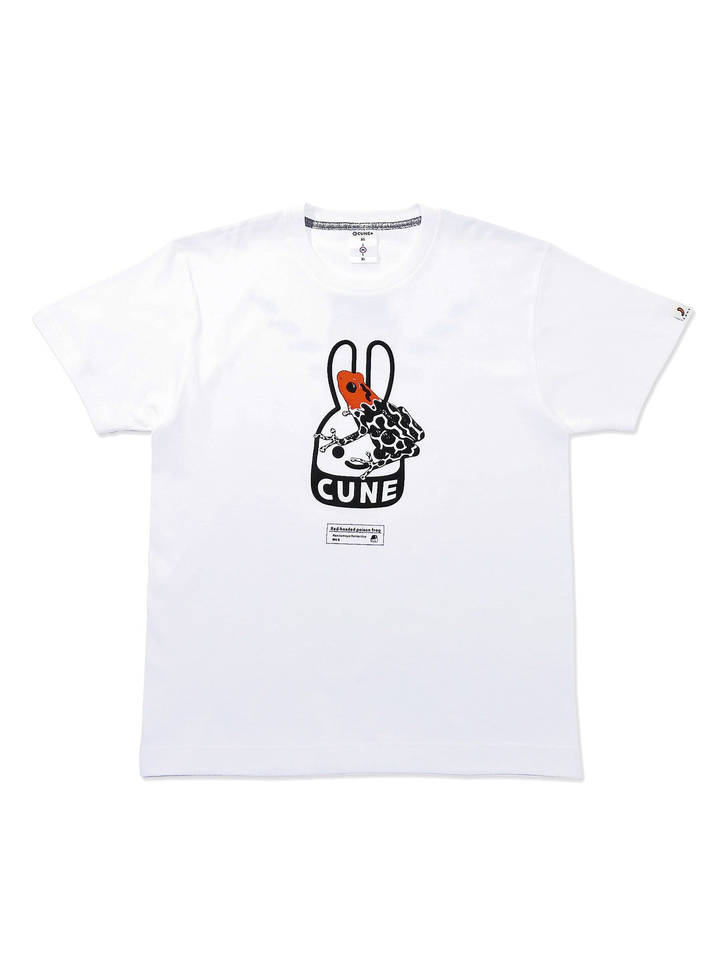水族館のおみやげTシャツ ズアカヤドクガエル