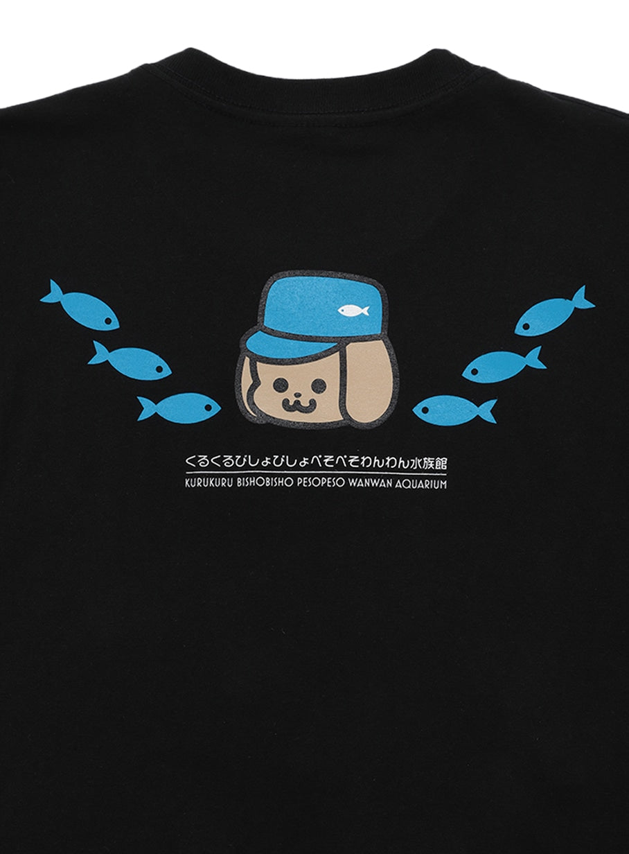 水族館のおみやげTシャツ アカシュモクザメ