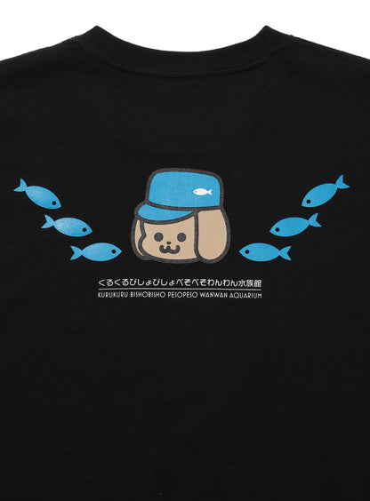 水族館のおみやげTシャツ カクレクマノミ
