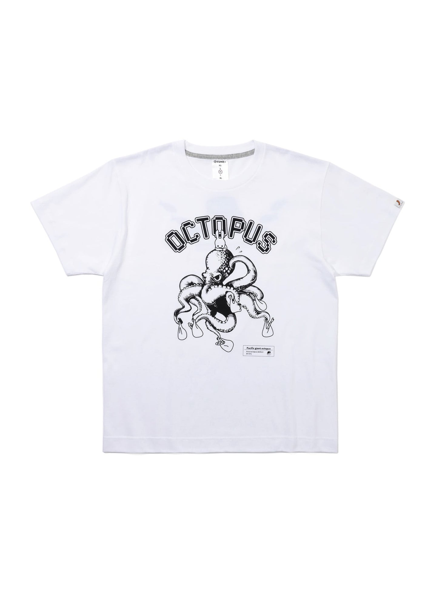 水族館のおみやげTシャツ ミズダコ