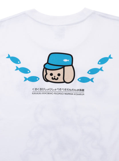 水族館のおみやげTシャツ ミズダコ