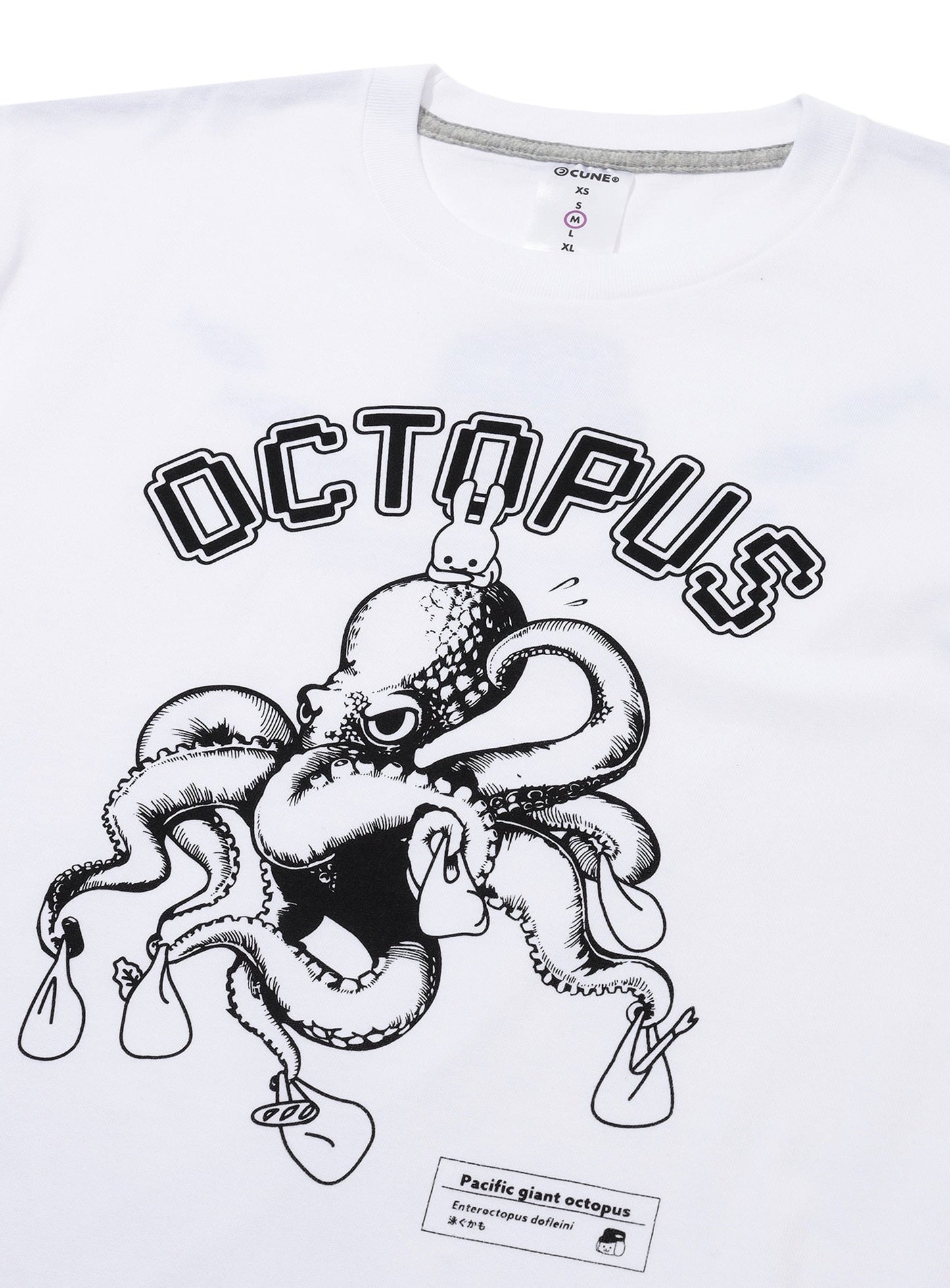 水族館のおみやげTシャツ ミズダコ