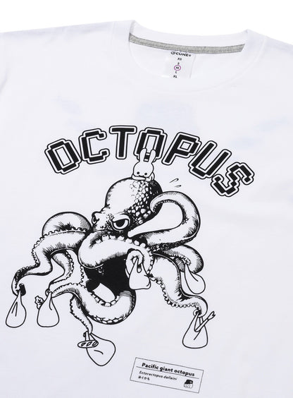 水族館のおみやげTシャツ ミズダコ
