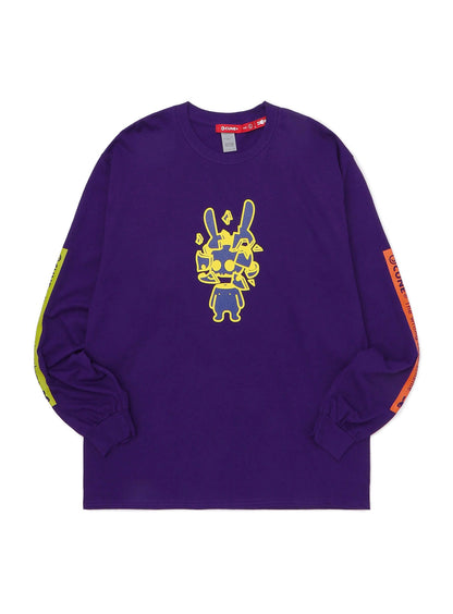CUNE LS Tee 色間違い どくろ