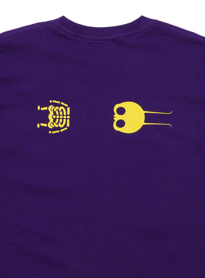 CUNE LS Tee 色間違い どくろ