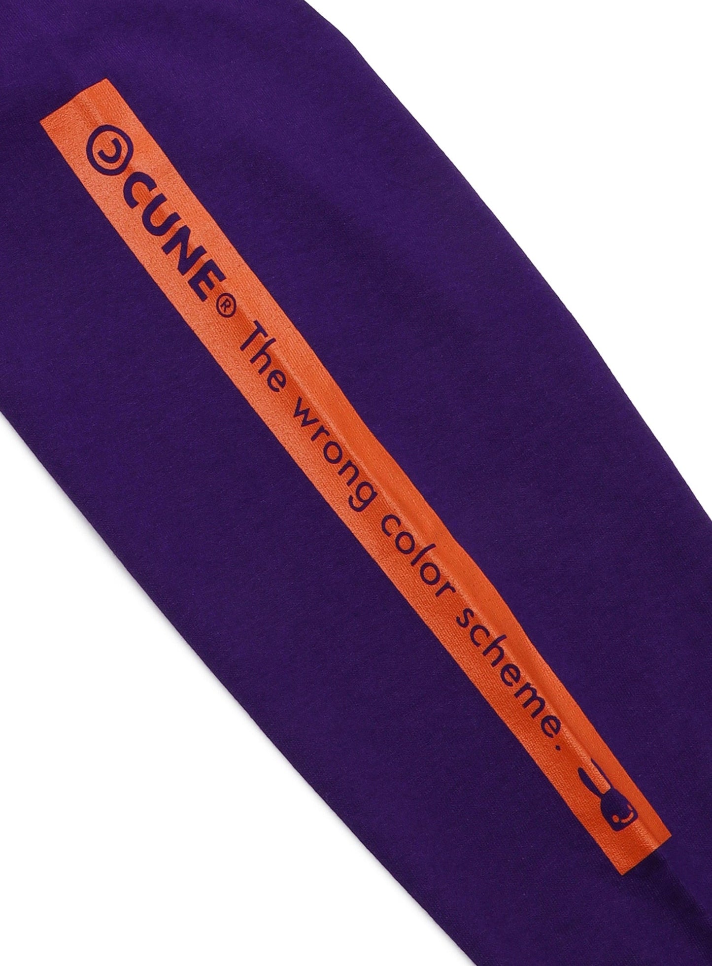 CUNE LS Tee 色間違い どくろ