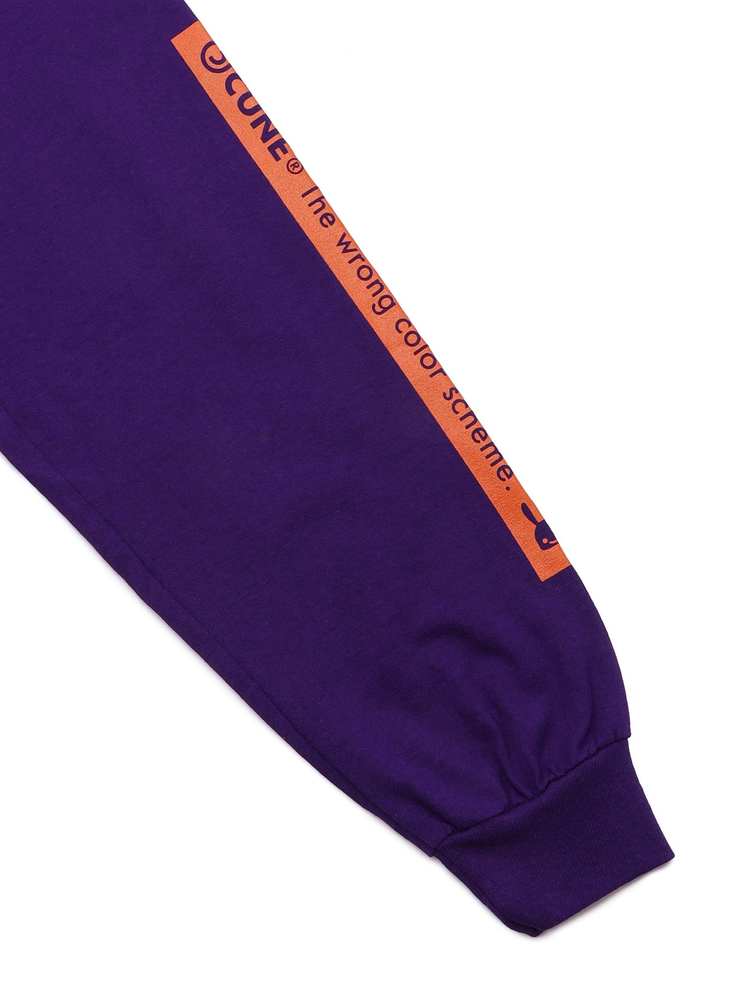 CUNE LS Tee 色間違い どくろ