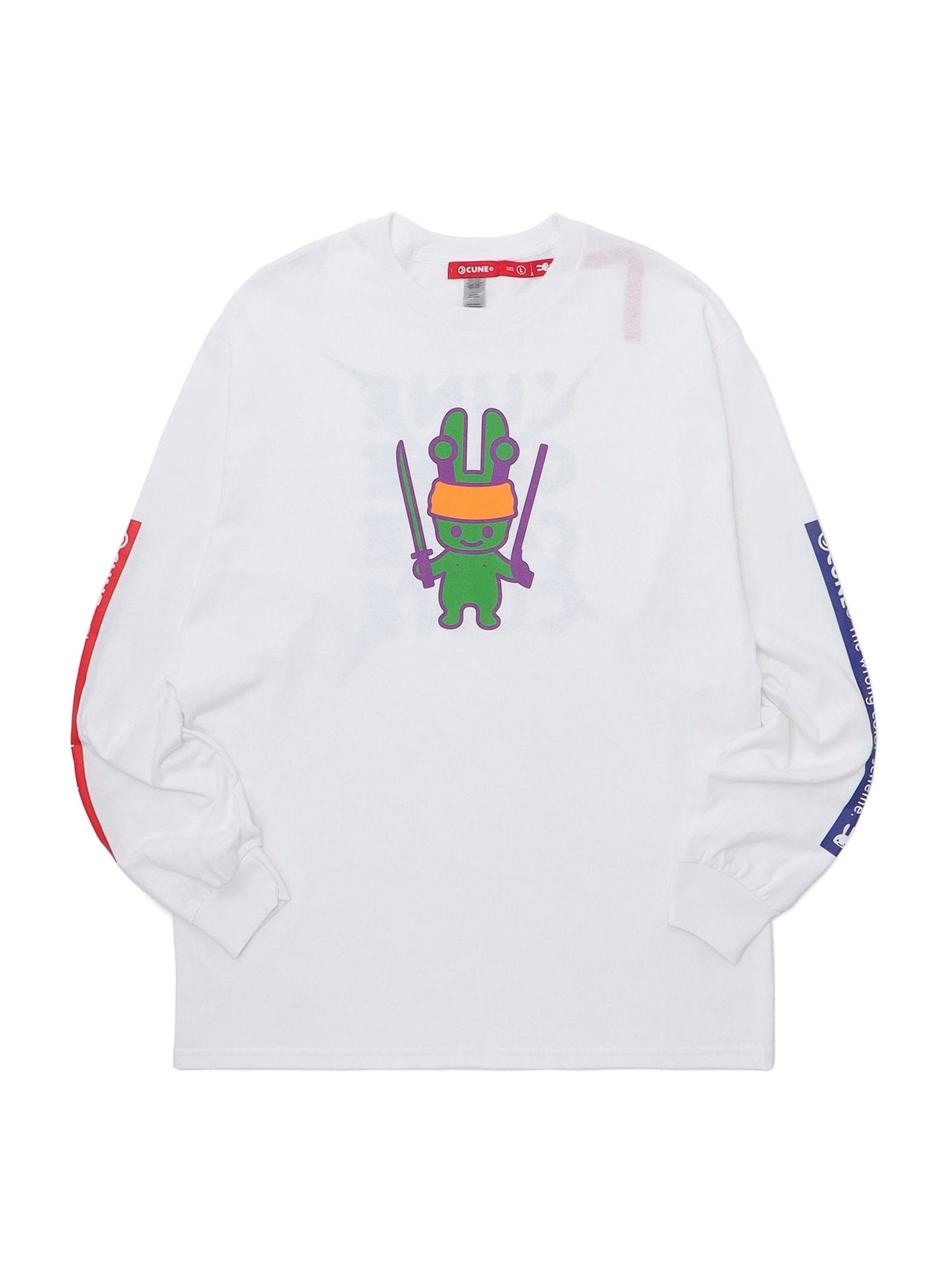 CUNE LS Tee 色間違い 銃撃
