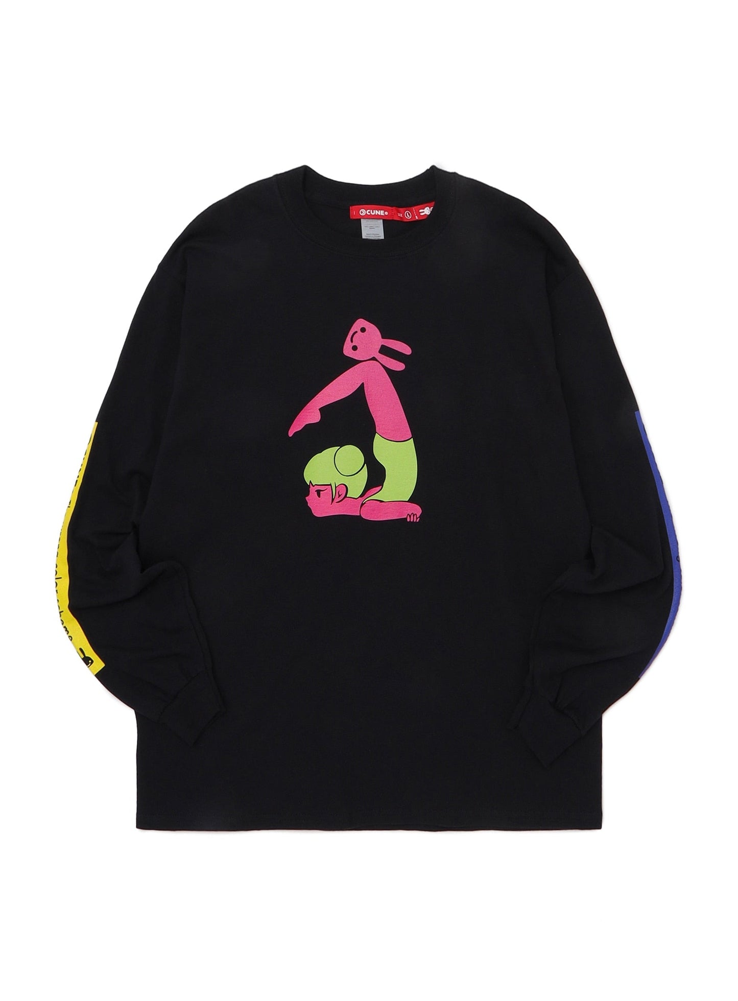 CUNE LS Tee 色間違い 柔軟