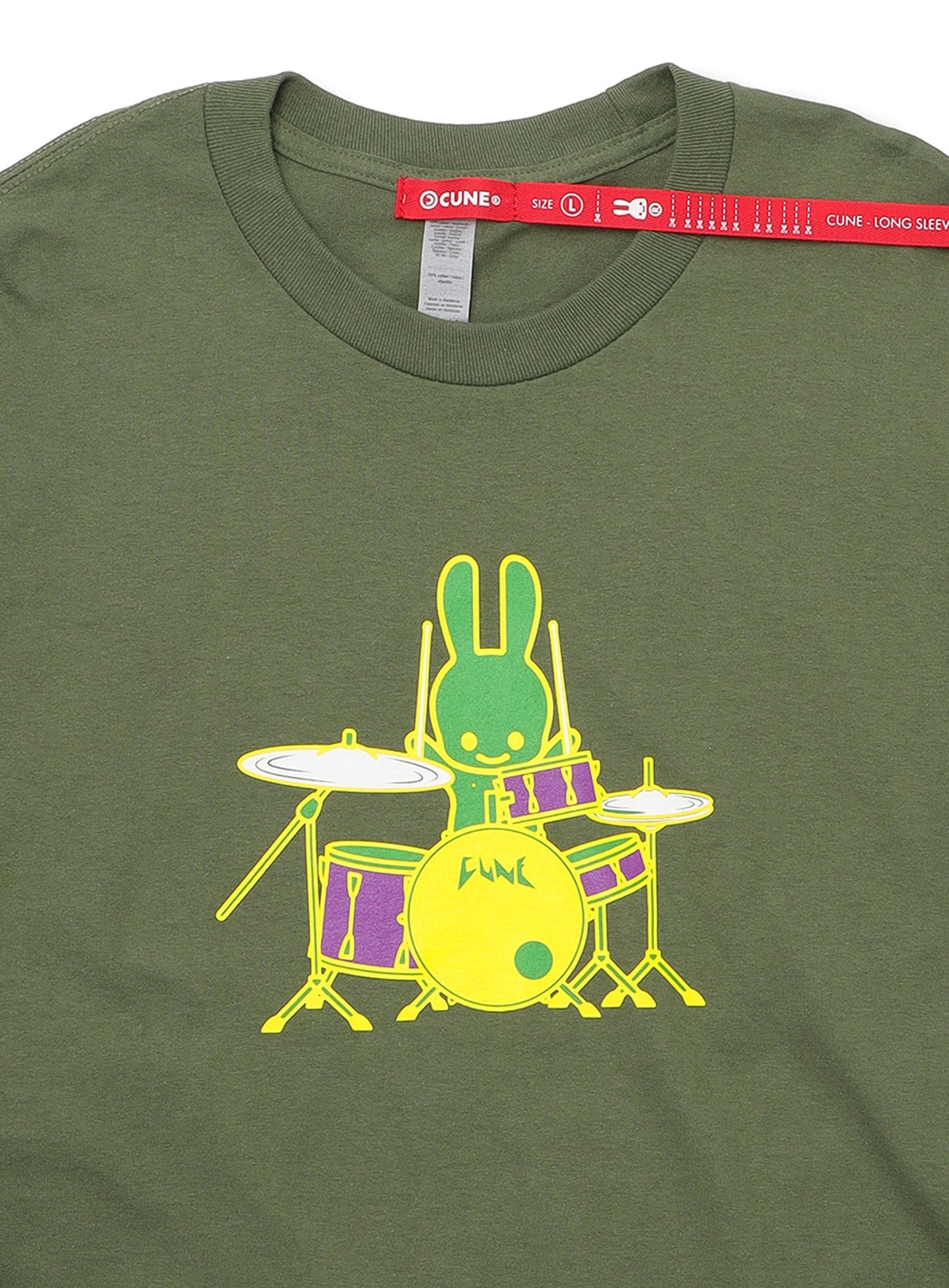 CUNE LS Tee 色間違い ドラム