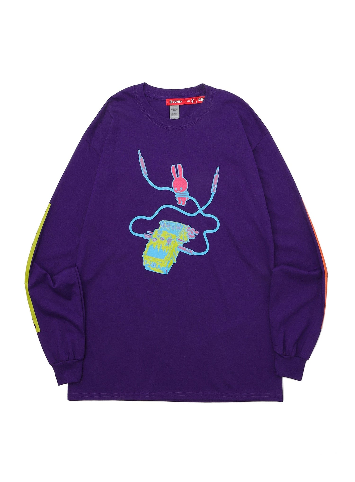 CUNE LS Tee 色間違い エフェクターゾンビ
