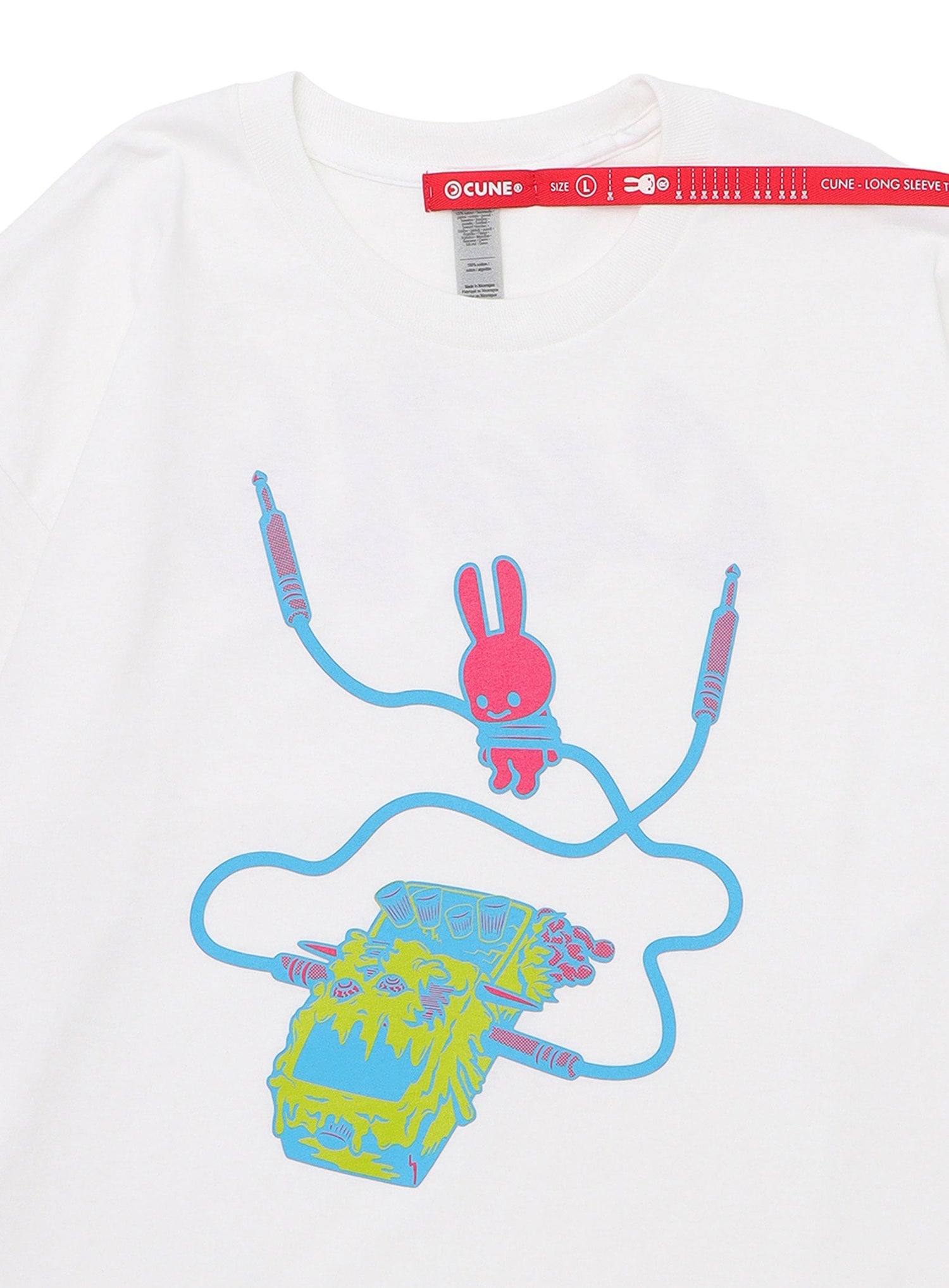 CUNE LS Tee 色間違い エフェクターゾンビ