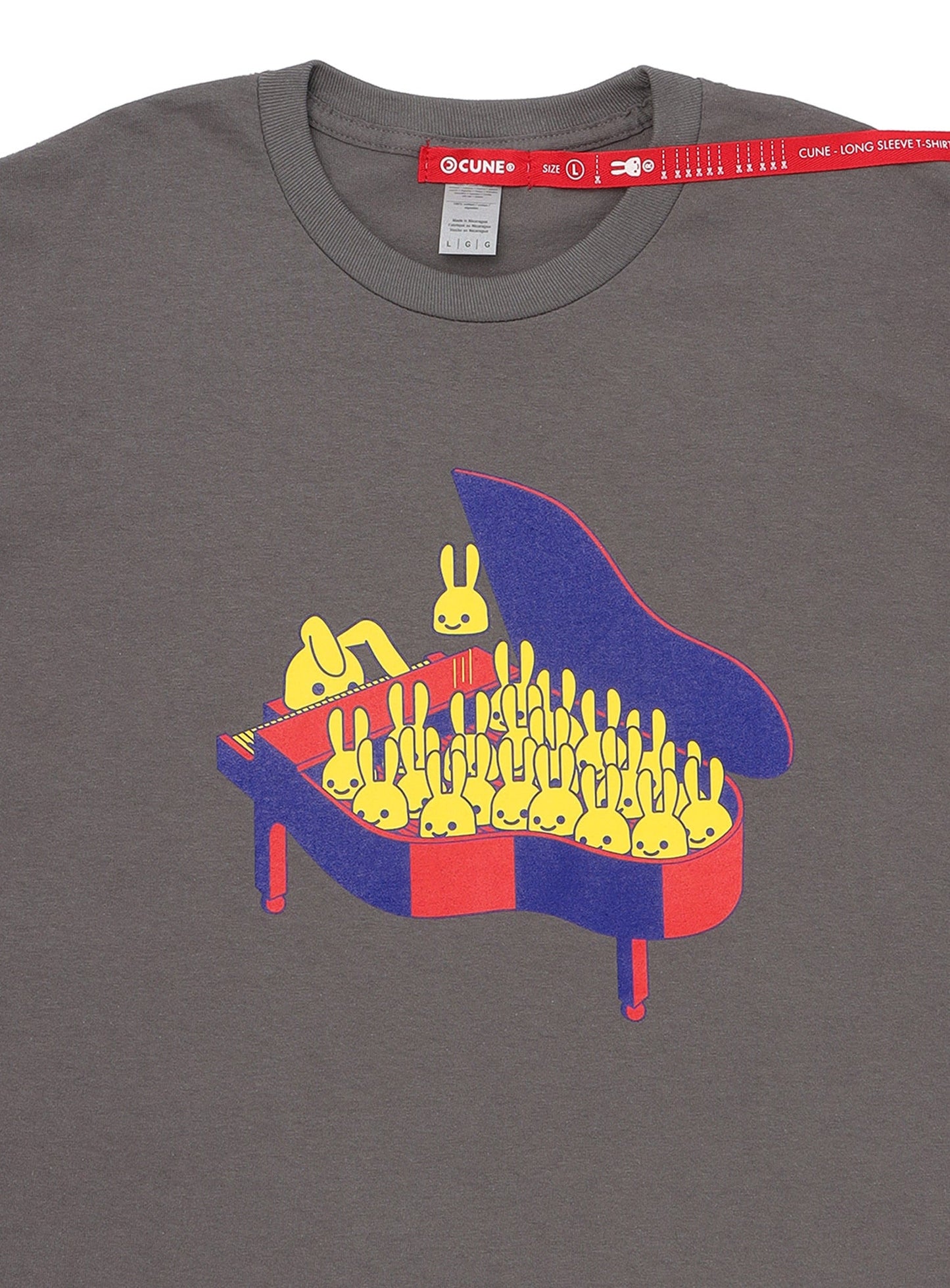 CUNE LS Tee 色間違い ピアノ