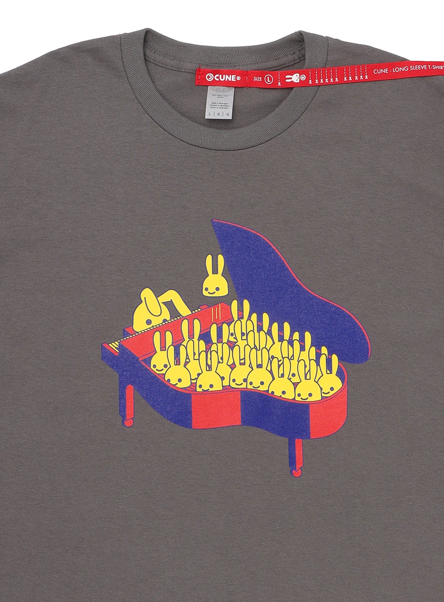 CUNE LS Tee 色間違い ピアノ