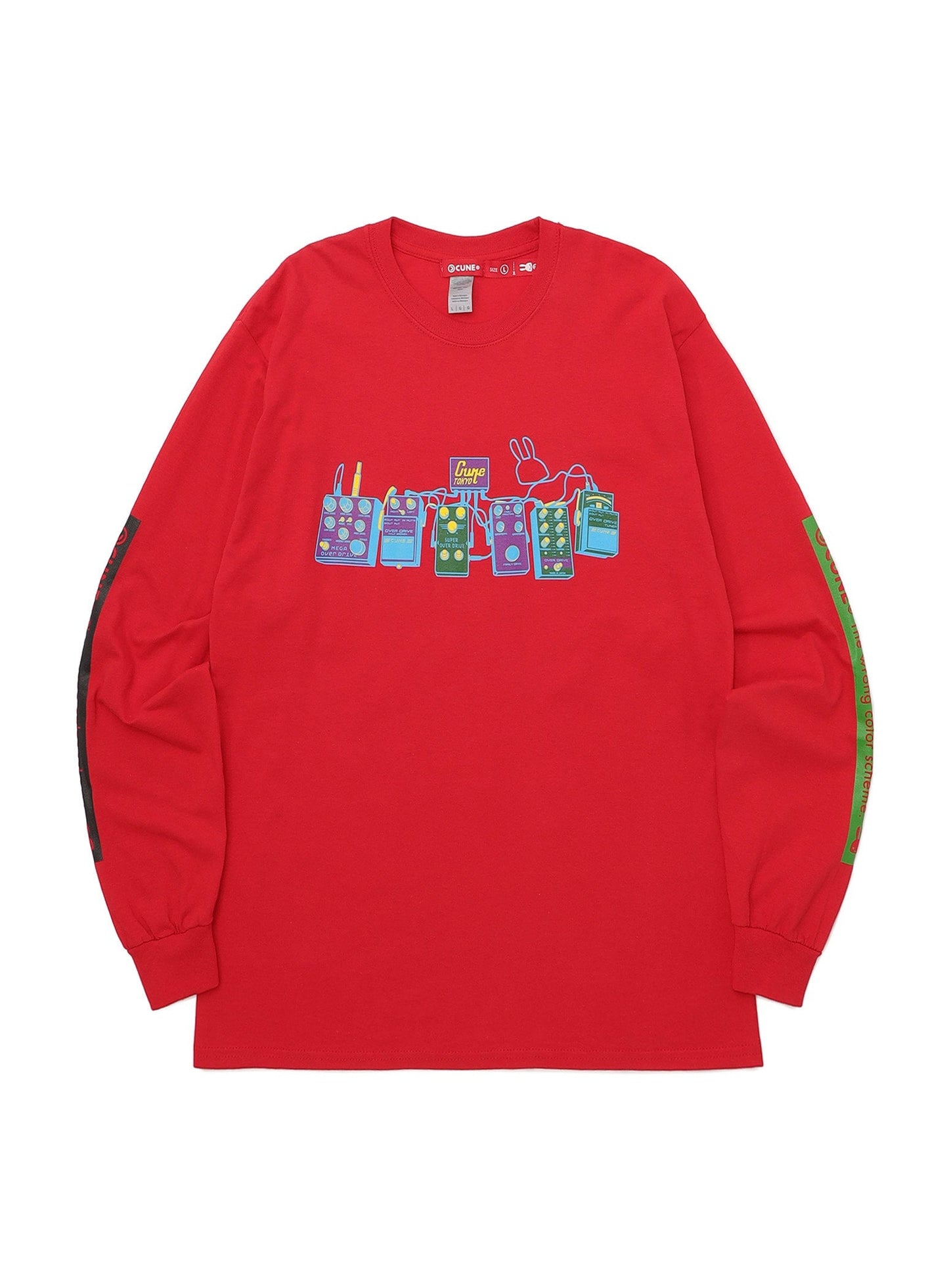 CUNE LS Tee 色間違い エフェクター