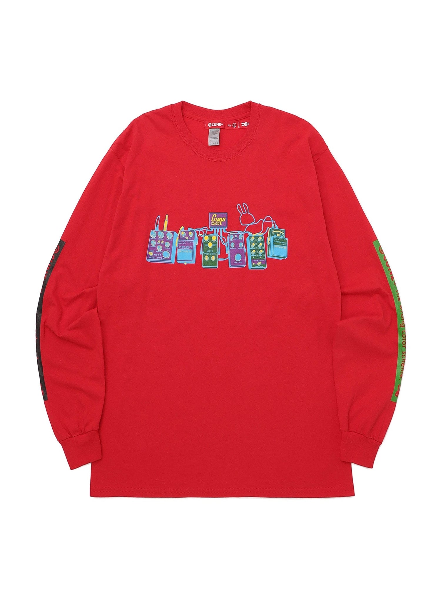 CUNE LS Tee 色間違い エフェクター