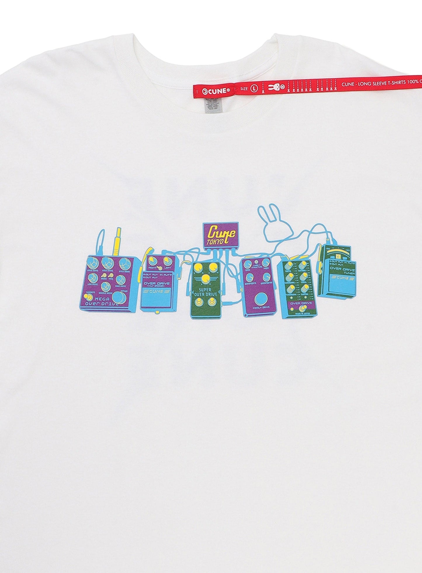 CUNE LS Tee 色間違い エフェクター