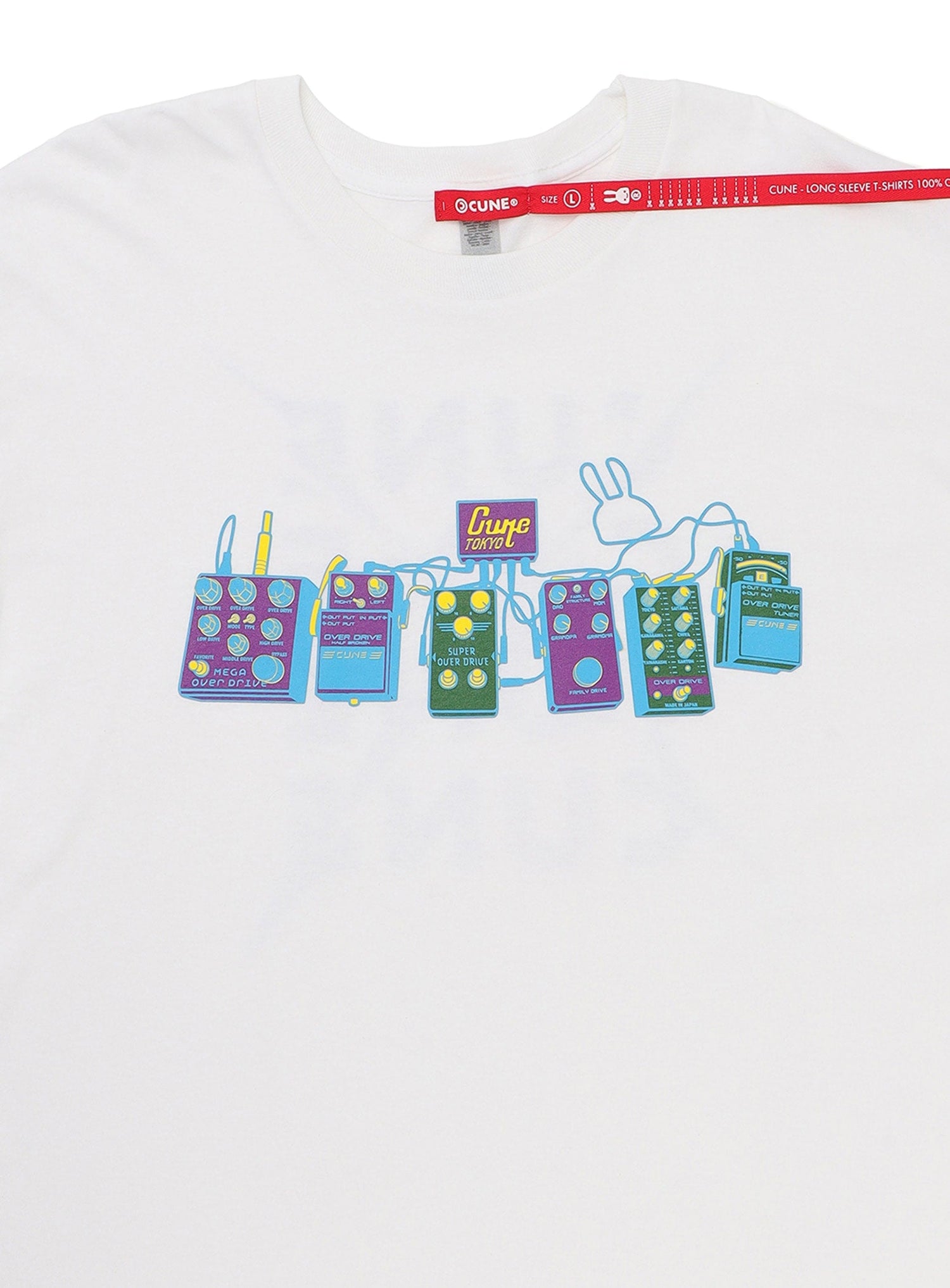 CUNE LS Tee 色間違い エフェクター