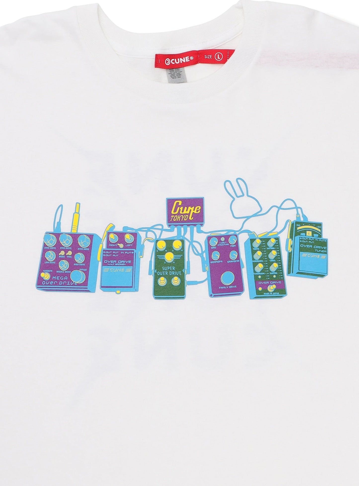 CUNE LS Tee 色間違い エフェクター