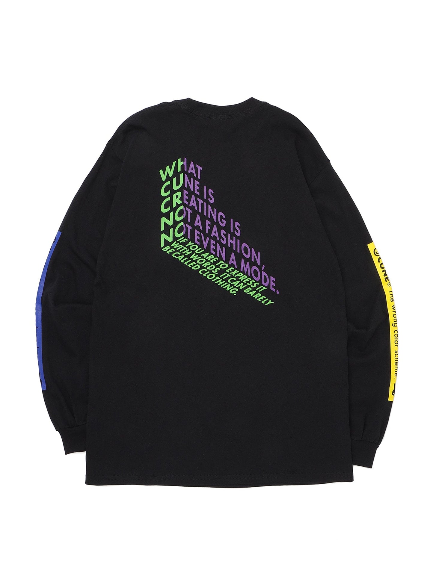 CUNE LS Tee 色間違い ベロが長い