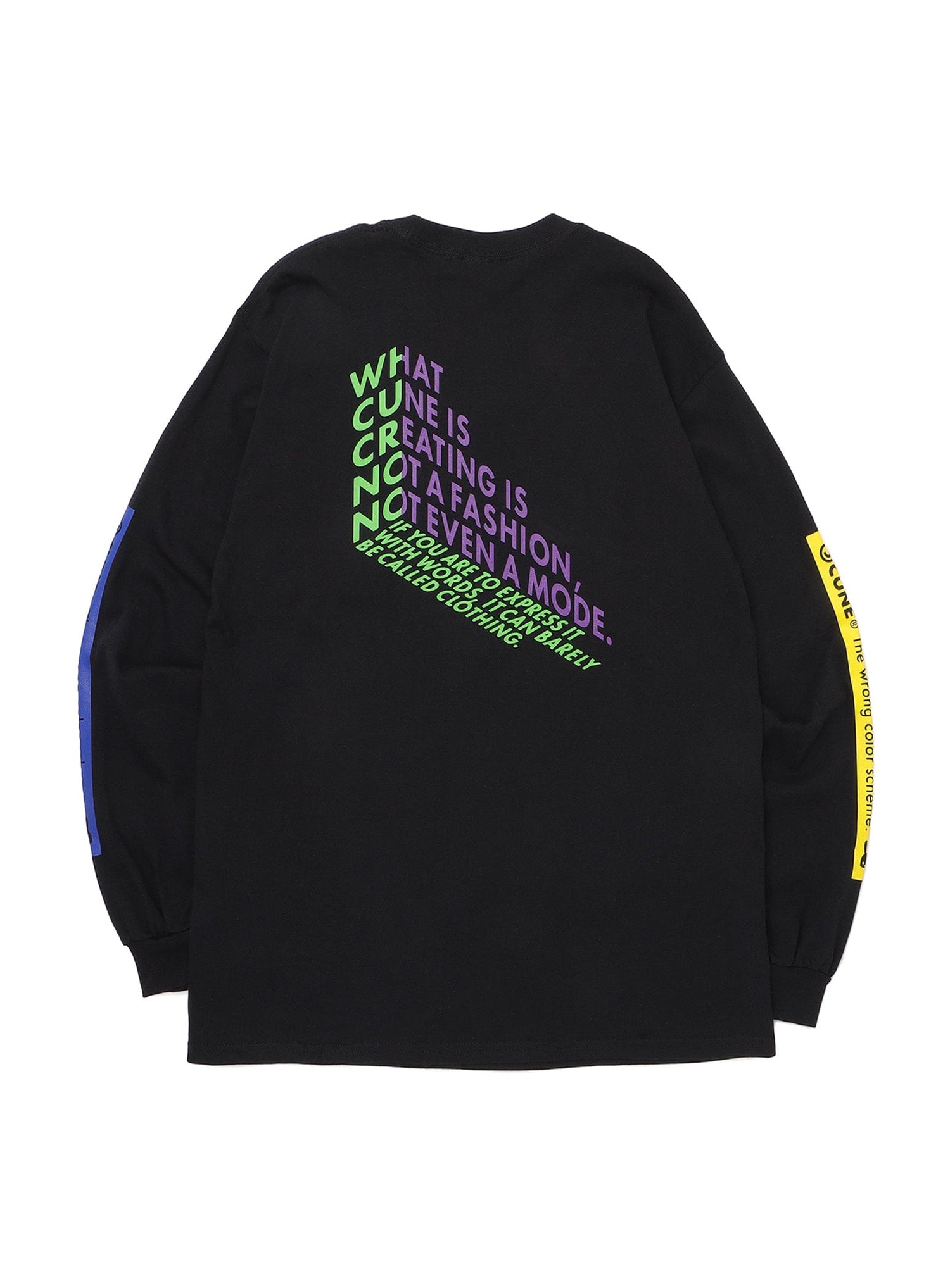 CUNE LS Tee 色間違い ベロが長い