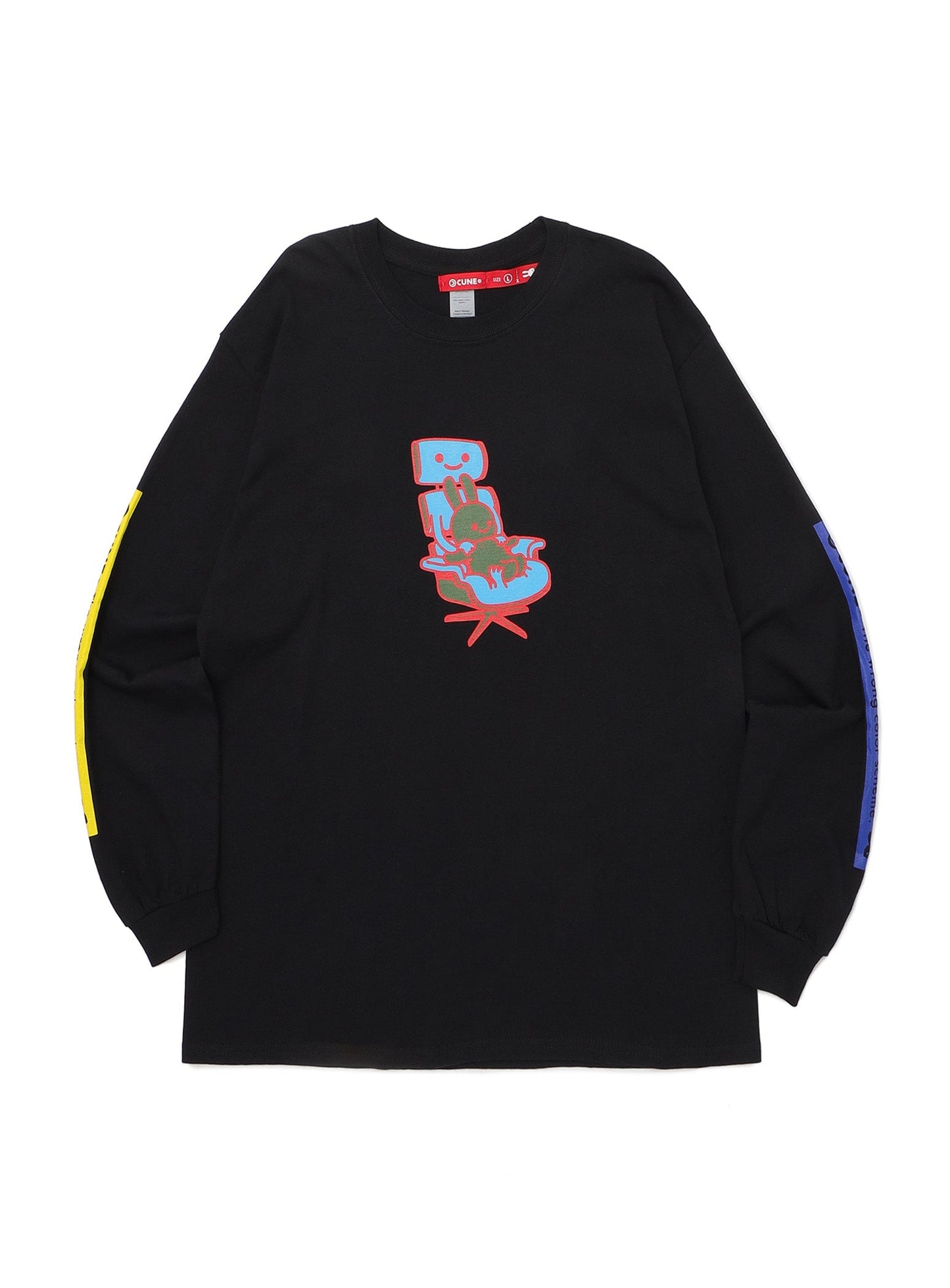 CUNE LS Tee 色間違い ラウンジ